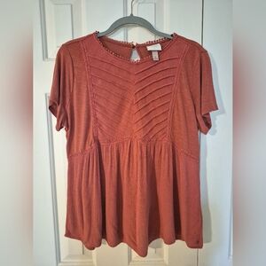 Dusty Rose Terracotta Top